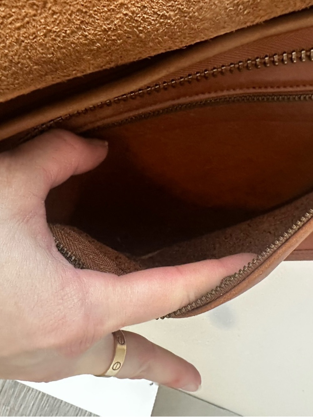 Vintage COACH 9951 Patricia’s Legacy Crossbody Brown Leather  Saddle Bag - Picture 6 of 11
